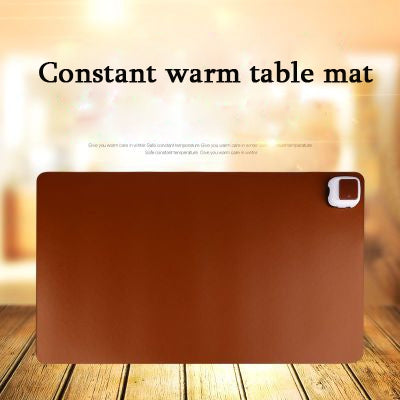 220V Electric Hot Plate Writing Desk Warm Table Mat Blanket Office Mouse Heating Warm Computer Hand Warmer Desktop Heating Plate, Color:Beautiful Homes, CN Plug - Mouse Pads by buy2fix | Online Shopping UK | buy2fix