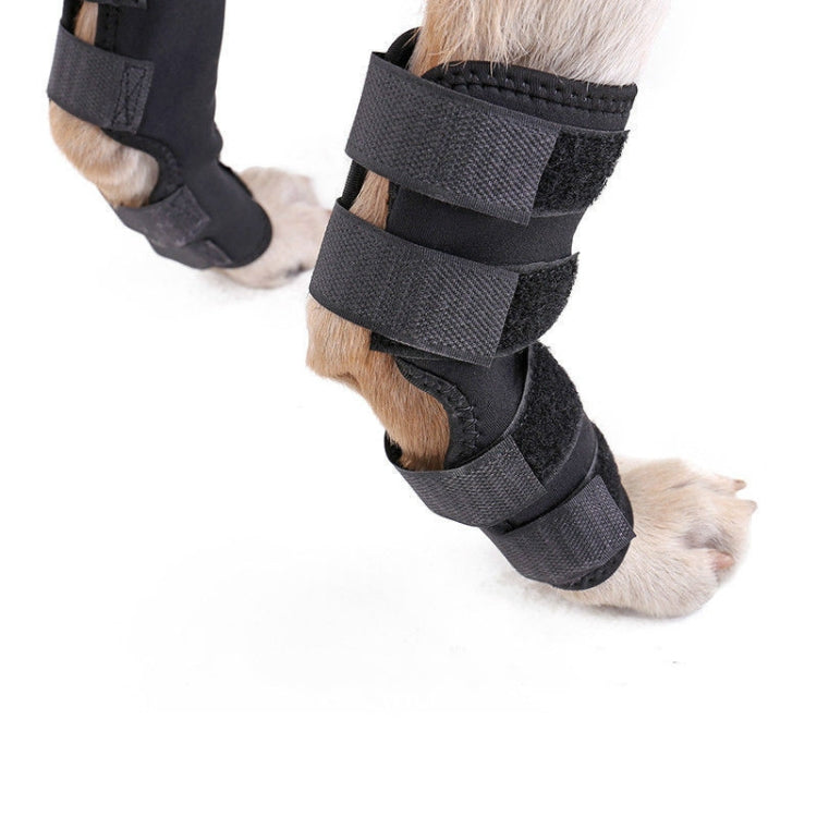 DogLemi PD60041 Dog Hock Brace Pet Supportive Rear Dog Compression Leg Joint Wrap Protects Wounds and Injury, Size:XL - Home & Garden by buy2fix | Online Shopping UK | buy2fix