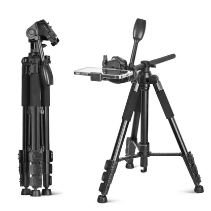 QingZhuangShiDai Q111H Aluminum Alloy Mobile Phone Camera Photography Tripod(Black) - Tripods by QingZhuangShiDai | Online Shopping UK | buy2fix