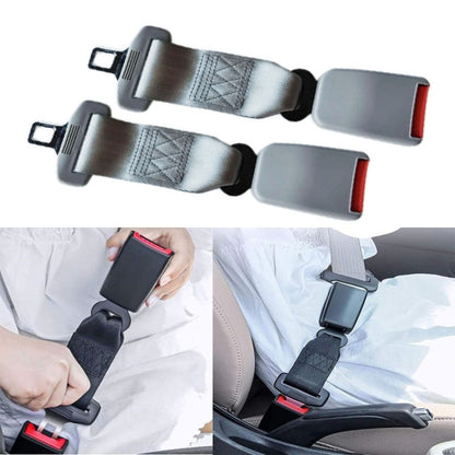 2 PCS Child And Pregnant Woman Car Seat Belt Extender, Length:29cm(Gray) - In Car by buy2fix | Online Shopping UK | buy2fix