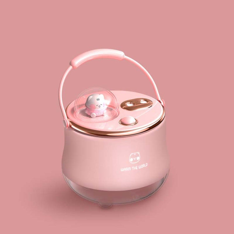 F08 Wireless Water Replenishing Double Spray Humidifier LED Night Light Humidifier(Pink) - Home & Garden by buy2fix | Online Shopping UK | buy2fix