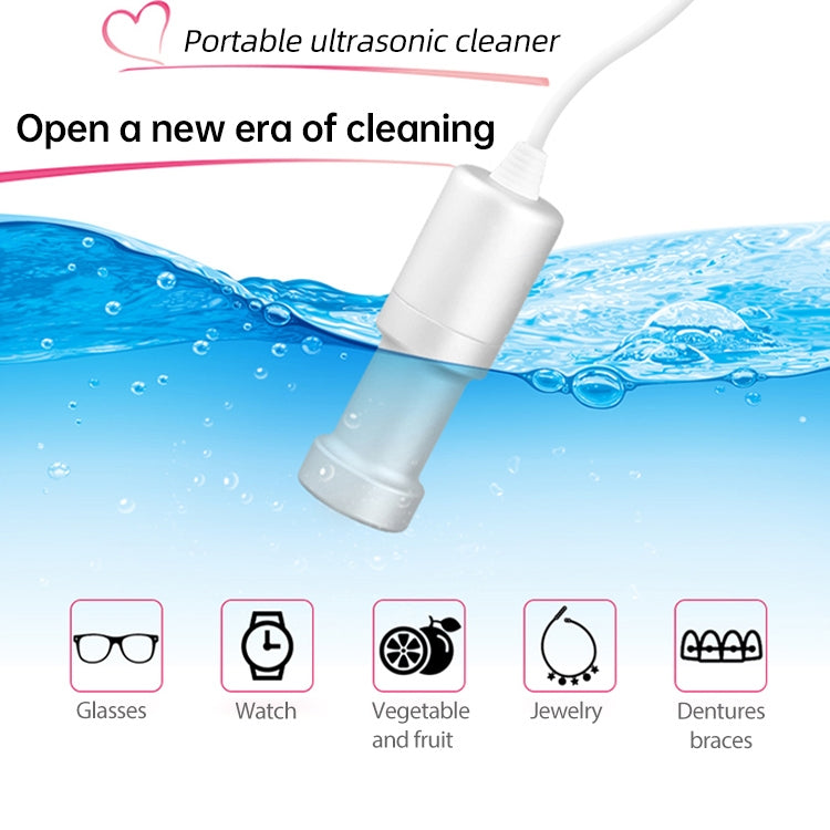 JeKen CE-9600 Household Ultrasonic Cleaner Vegetable Washing Glasses Watch Jewelry Cleaner(UK Plug) - Home & Garden by JeKen | Online Shopping UK | buy2fix