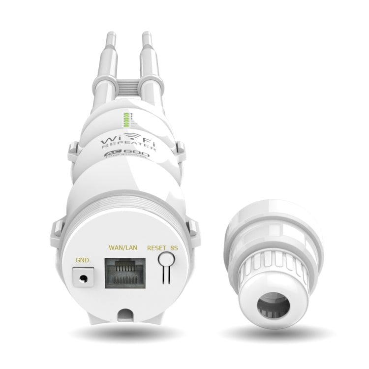 WAVLINK AC600 AP 2.4G/5G Dual Frequency Outdoor High Power Repeater, Plug Type:EU Plug - Wireless Routers by buy2fix | Online Shopping UK | buy2fix