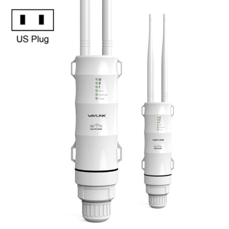 WAVLINK AC600 AP 2.4G/5G Dual Frequency Outdoor High Power Repeater, Pulg Type:US Plug - Wireless Routers by WAVLINK | Online Shopping UK | buy2fix