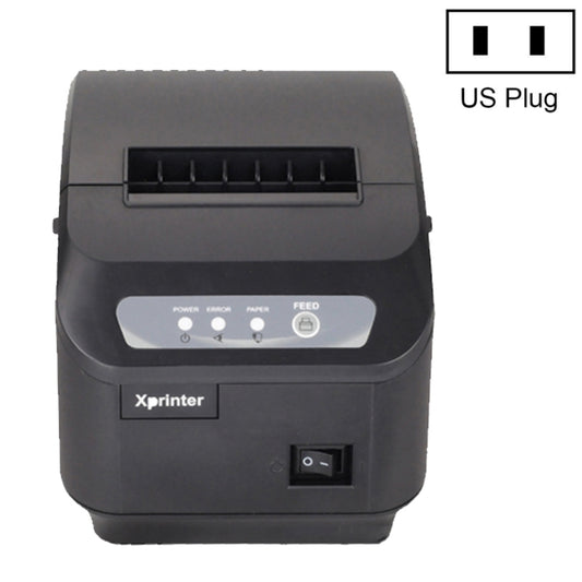 Xprinter XP-Q200II Thermal Small Receipt Printer Catering And Kitchen Receipt Printer 80mm Cutter, Interface Type:LAN Interface(US Plug) - Consumer Electronics by Xprinter | Online Shopping UK | buy2fix