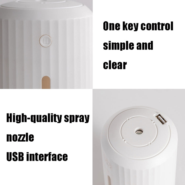 E15 Home Car Disinfection USB Humidifier Aroma Diffuser Portable Desktop Sprayer(Glacier White) - Home & Garden by buy2fix | Online Shopping UK | buy2fix