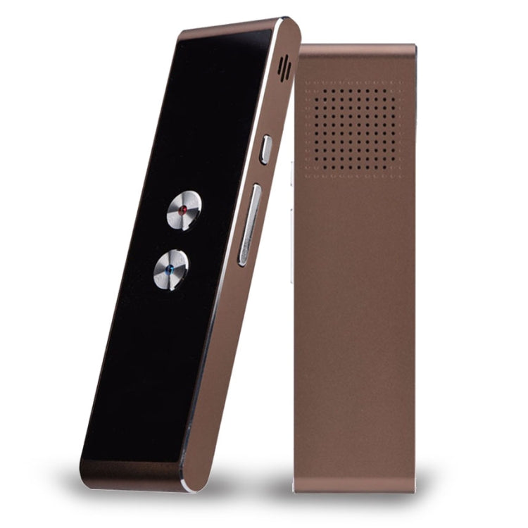 Portable Smart Voice Translator Upgrade Version for Learning Travel Business Meeting 3 in 1 voice Text Photo Language Translator(brown) - Consumer Electronics by buy2fix | Online Shopping UK | buy2fix