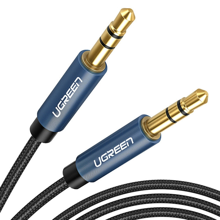 Ugreen AV112 Audio Cable 3.5mm Speaker Line Aux Cable, Length:1.5m(Blue) - Computer & Networking by Ugreen | Online Shopping UK | buy2fix