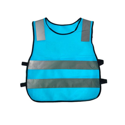 Safety Kids Reflective Stripes Clothing Children Reflective Vest(Blue) - Reflective Safety Clothing by buy2fix | Online Shopping UK | buy2fix