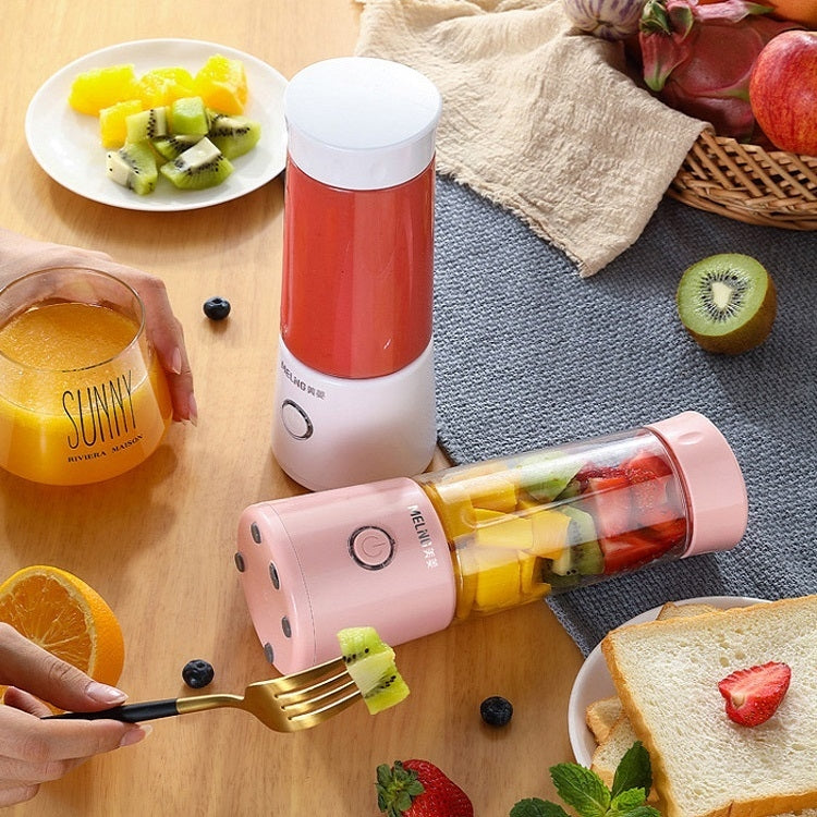 MEILING ML-88 Portable Electric USB Rechargeable Juicer Vegetable Fruit Squeezers Juicer(Pink) - Home & Garden by buy2fix | Online Shopping UK | buy2fix