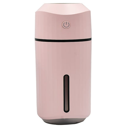 Mini USB Colorful Night Light Home Car Humidifier, Style:Rechargeable(Pink) - In Car by buy2fix | Online Shopping UK | buy2fix