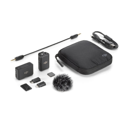 Original DJI Mic Wireless Transmission With OLED Touch Screen, Model:1 Transmitters 1 Receiver - DJI Mic Series by DJI | Online Shopping UK | buy2fix