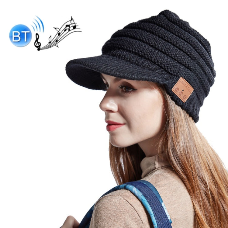 YZ Binaural Call Music Bluetooth Cap Winter Warm Wireless Headset Cap - Smart Wear by buy2fix | Online Shopping UK | buy2fix