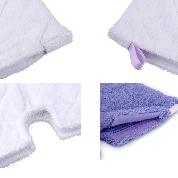 3 PCS Steam Cloth Cover Mop Accessories for Shark S3901 / S3501 / S3550 / S3601(White) - Consumer Electronics by buy2fix | Online Shopping UK | buy2fix