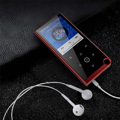 E05 2.4 inch Touch-Button MP4 / MP3 Lossless Music Player, Support E-Book / Alarm Clock / Timer Shutdown, Memory Capacity: 4GB without Bluetooth(Red) - Consumer Electronics by buy2fix | Online Shopping UK | buy2fix