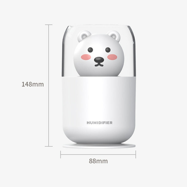 Y06 Cute Pet USB Air Humidifier Home Car Small Hydrating Aroma Diffuser(White) - Home & Garden by buy2fix | Online Shopping UK | buy2fix