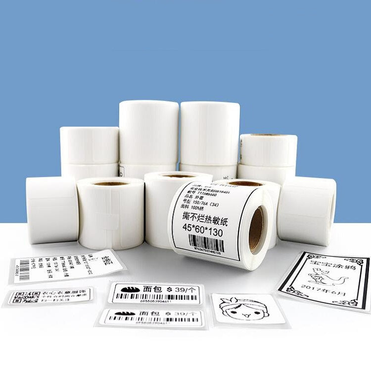 Thermal Label Paper Self-Adhesive Paper Fixed Asset Food Clothing Tag Price Tag for NIIMBOT B11 / B3S, Size: 50x30mm 230 Sheets - Consumer Electronics by buy2fix | Online Shopping UK | buy2fix