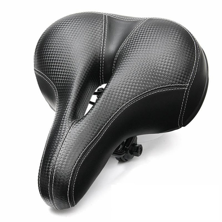 Mountain Bike Seat Comfortable Bike Seat Thick Soft Elastic Sponge(Black) - Outdoor & Sports by buy2fix | Online Shopping UK | buy2fix
