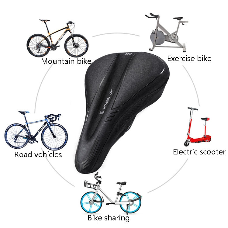 Wheel Up Mountain Bike Cushion Cover Thicken Comfortable And Soft Widen Sponge Cushion Cover Four Seasons Universal Small - Outdoor & Sports by buy2fix | Online Shopping UK | buy2fix