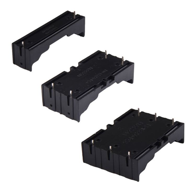 10 PCS Pin-type Power Battery Shrapnel Slot Storage Case Box Holder For 2 x 18650 Battery - Consumer Electronics by buy2fix | Online Shopping UK | buy2fix