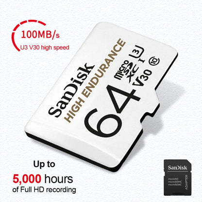 SanDisk U3 Driving Recorder Monitors High-Speed SD Card Mobile Phone TF Card Memory Card, Capacity: 64GB - Micro SD Card by SanDisk | Online Shopping UK | buy2fix