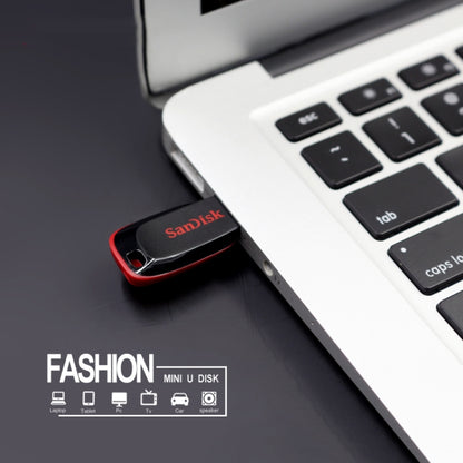 SanDisk CZ50 Mini Office USB 2.0 Flash Drive U Disk, Capacity: 128GB - USB Flash Drives by SanDisk | Online Shopping UK | buy2fix