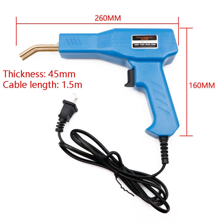 H50 Car Bumper Crack Repair Welding Machine Plastic Welding Nail Artifact, EU Plug(Blue) - In Car by buy2fix | Online Shopping UK | buy2fix