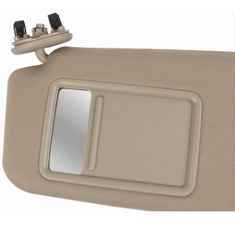 Left Driver Side Sun Visor With Mirror Driving Position Sun Visor For Toyota Camry 2007-2011(Gray) - Interior Mirrors by buy2fix | Online Shopping UK | buy2fix