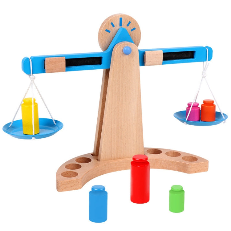 Children Educational Balance Scale Toy Wooden Science And Education Toys - Math Toys by buy2fix | Online Shopping UK | buy2fix