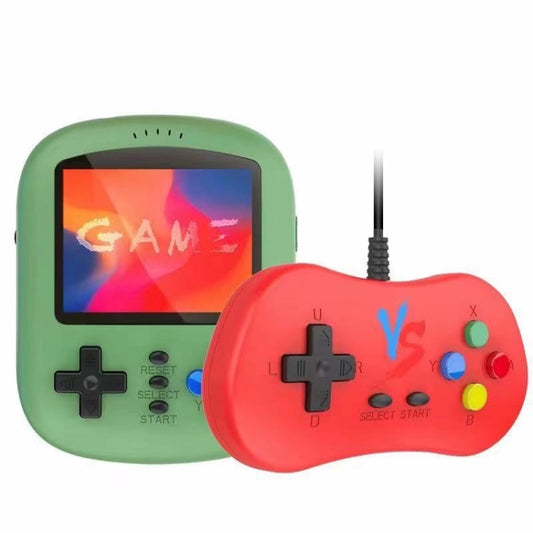 K21 2.8 Inch Screen Mini Retro Handheld Game Console For Kids Built-In 620 Games Support TV Output, Double Players-Green - Pocket Console by buy2fix | Online Shopping UK | buy2fix