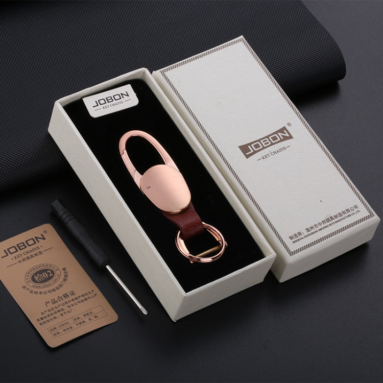 JOBON ZB-167A Horseshoe Car Keychain Men Metal Waist Hanging Keychain(Golden) - Key Rings by JOBON | Online Shopping UK | buy2fix