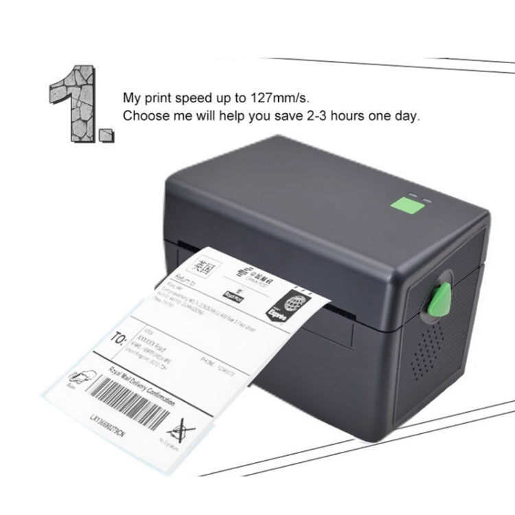 Xprinter XP-108B 4 Inch 108mm Label Printer Thermal Barcode Printer , Model: USB + Bluetooth Version - Printer by Xprinter | Online Shopping UK | buy2fix