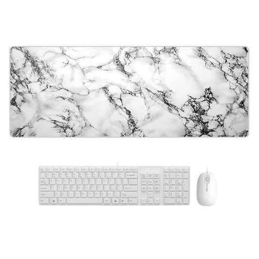 300x800x2mm Marbling Wear-Resistant Rubber Mouse Pad(Mountain Ripple Marble) - Mouse Pads by buy2fix | Online Shopping UK | buy2fix