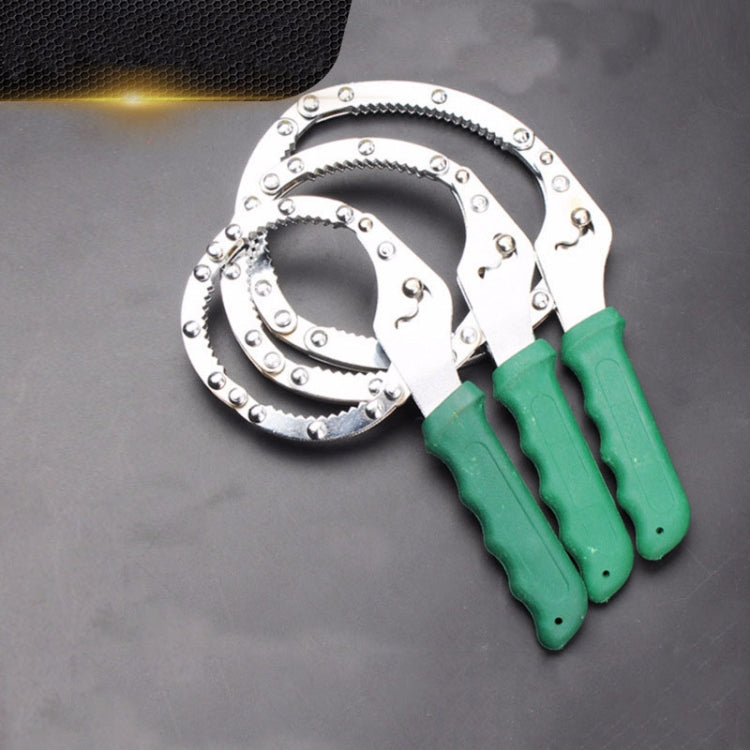 Adjustable Filter Wrench Fast Oil Filter Spanner, Size:S(Green) - In Car by buy2fix | Online Shopping UK | buy2fix