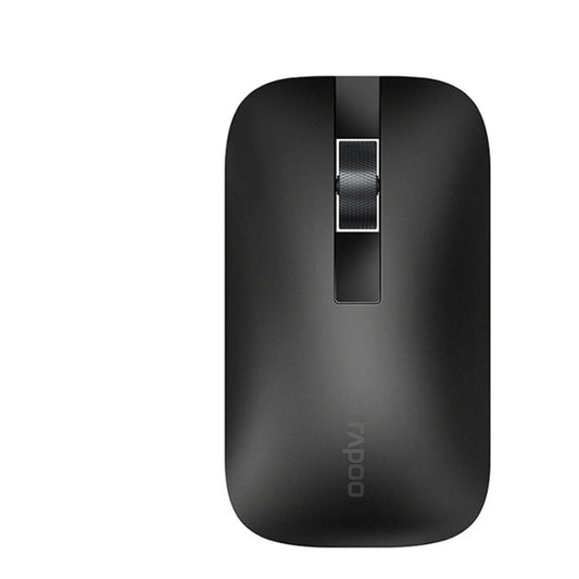 Rapoo M550 1300DPI 3 Keys Home Office Wireless Bluetooth Silent Mouse, Colour: Ordinary Version Black - Wireless Mice by Rapoo | Online Shopping UK | buy2fix