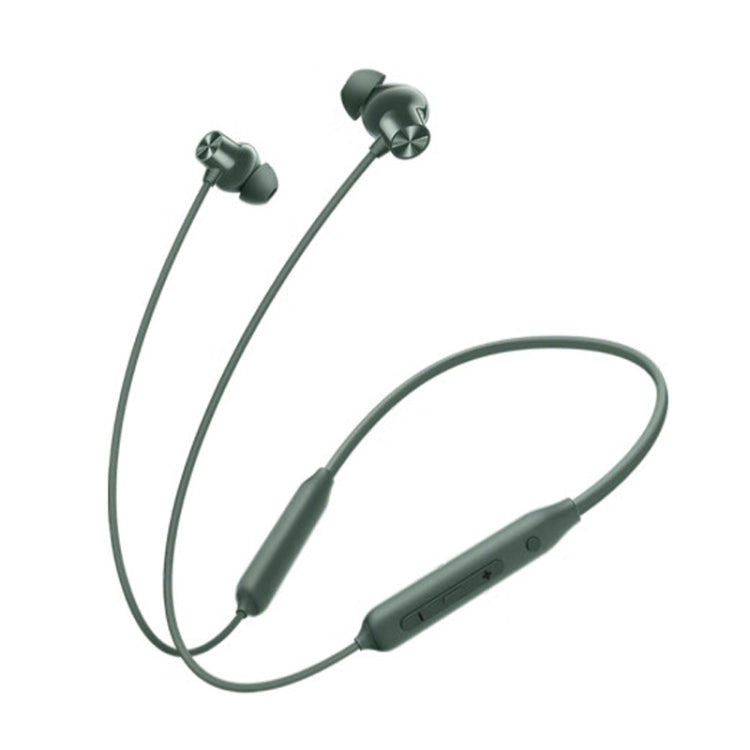 OPPO Enco M33 Hanging Neck Sports Bluetooth Earphones Long Battery Life Gaming Music Headphones(Green) - Neck-mounted Earphone by OPPO | Online Shopping UK | buy2fix