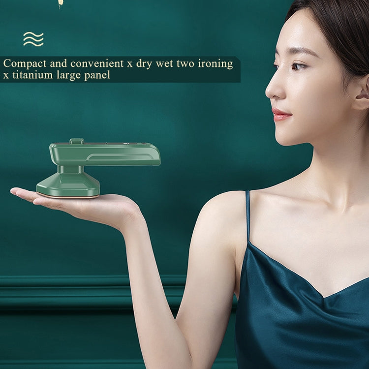 K8 33W  Handheld Ironing Machine Small Mini Garment Steamer Household Portable Steam Iron, Product specifications: EU Plug(Green) - Home & Garden by buy2fix | Online Shopping UK | buy2fix