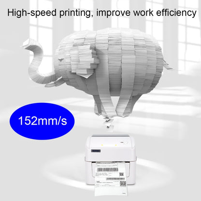 Xprinter XP-420B 108mm Express Order Printer Thermal Label Printer, Style:USB+Bluetooth(UK Plug) - Consumer Electronics by Xprinter | Online Shopping UK | buy2fix