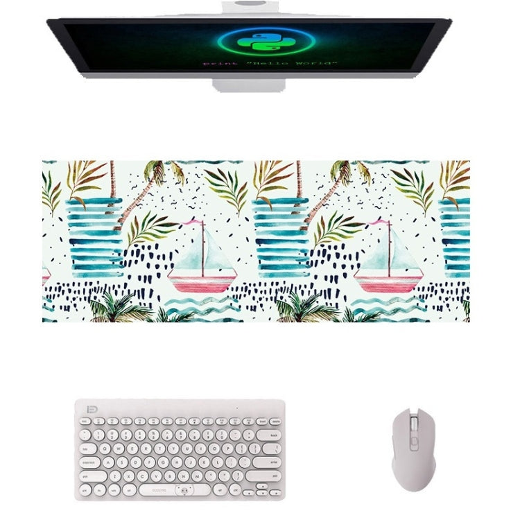 800x300x2mm  Office Learning Rubber Mouse Pad Table Mat(1 Flamingo) - Mouse Pads by buy2fix | Online Shopping UK | buy2fix