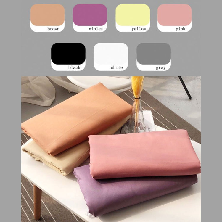 1 x 2.4m Photo Background Cloth Increased Widened Photography Cloth Live Broadcast Solid Color Cloth(Bean Sand Color) - Camera Accessories by buy2fix | Online Shopping UK | buy2fix