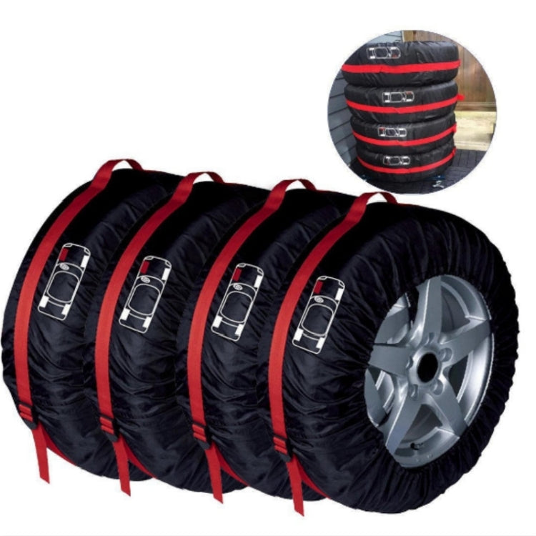 4 in 1 Waterproof Dustproof Sunscreen Car Tire Spare Tire Cover, Size:S - Aluminum Film PEVA by buy2fix | Online Shopping UK | buy2fix