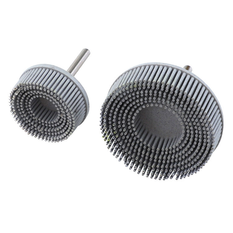 Electric Drill Disc Brush Emery Deburring Polishing Rubber Sanding Brush, Style: 2 Inch White - Abrasive Tools & Accessories by buy2fix | Online Shopping UK | buy2fix