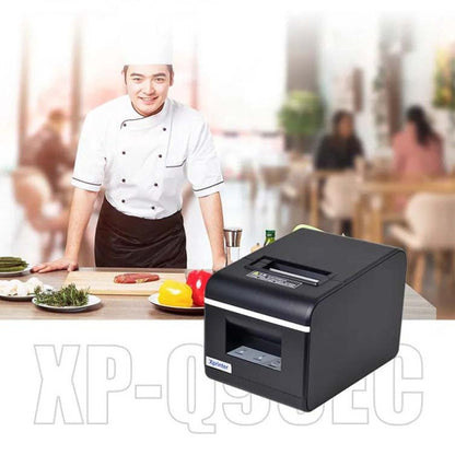 Xprinter XP-Q90EC 58mm Portable Express List Receipt Thermal Printer, Style:USB Port(EU Plug) - Consumer Electronics by Xprinter | Online Shopping UK | buy2fix