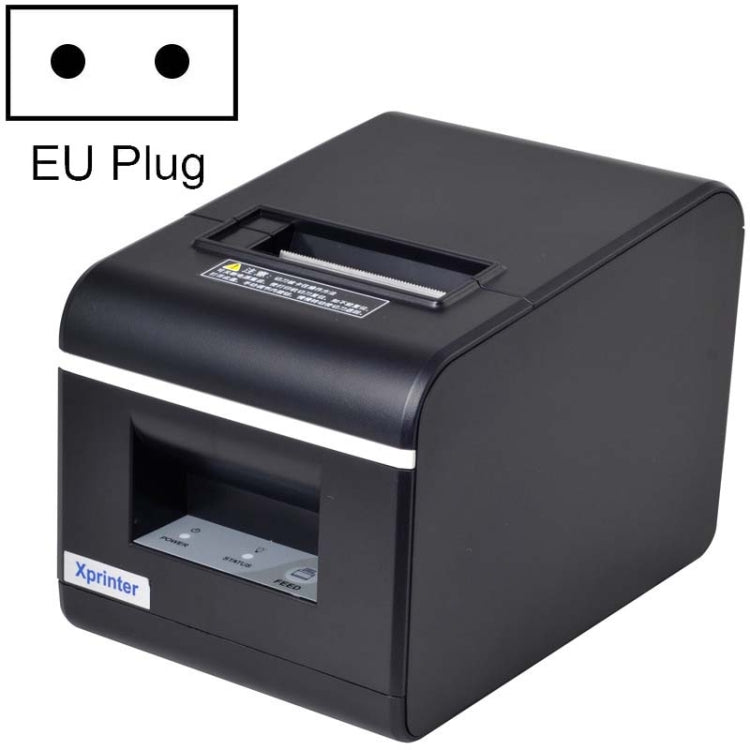 Xprinter XP-Q90EC 58mm Portable Express List Receipt Thermal Printer, Style:LAN Port(EU Plug) - Printer by Xprinter | Online Shopping UK | buy2fix