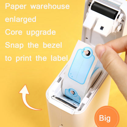 NIIMBOT D101 Handheld Portable Bluetooth Smart No Ink Label Printer, Model: Standard+3 Roll White Label Paper - Printer by NIIMBOT | Online Shopping UK | buy2fix