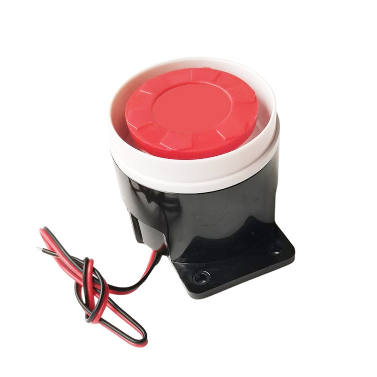 2 PCS BJ-1K High-Decibel Active Buzzer Dual Audio Electronic Siren Alarm Wall-Mounted Anti-Theft Buzzer, Voltage: 220V(Red White Black) - Security by buy2fix | Online Shopping UK | buy2fix