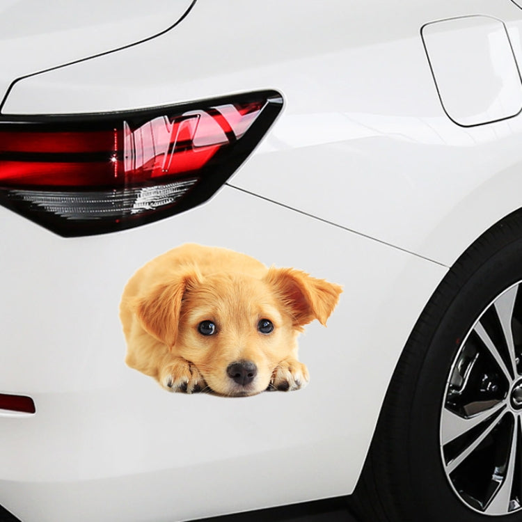 Style 5 Large 3D Simulation Dog Car Stickers Rain-Proof Sunscreen Car Sticker Scratch Shaving Decoration Stickers - In Car by buy2fix | Online Shopping UK | buy2fix