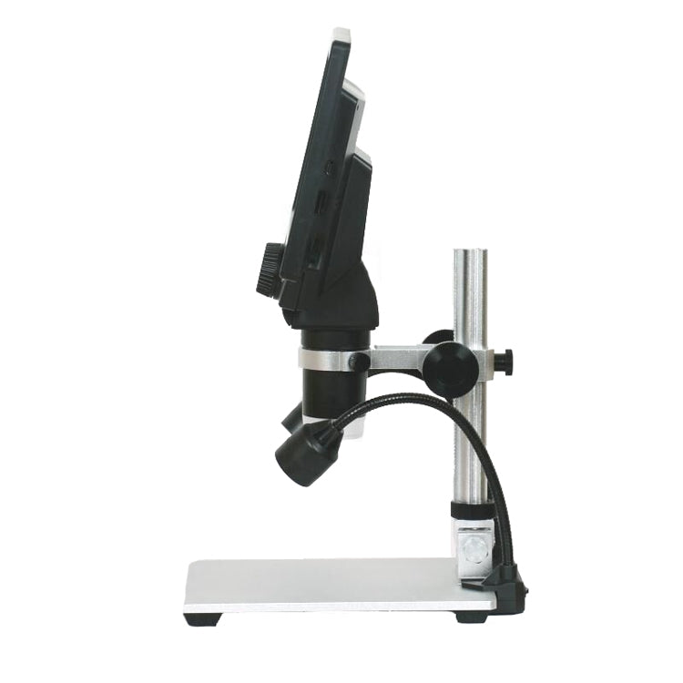 G1200D 7 Inch LCD Screen 1200X Portable Electronic Digital Desktop Stand Microscope(US Plug With Battery) - Digital Microscope by buy2fix | Online Shopping UK | buy2fix