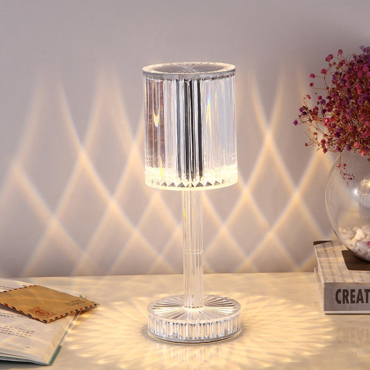 USB Charging Touch Diamond Crystal Table Lamp, Specification: USB Charging(RGB with Remote Control 16 Color)(Transparent) - LED Light by buy2fix | Online Shopping UK | buy2fix