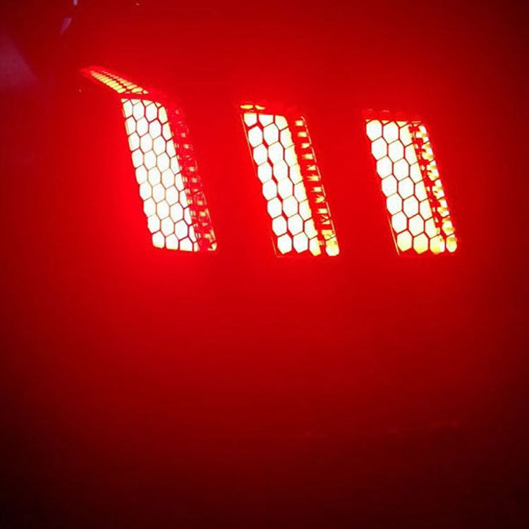 5 PCS Car Honeycomb Tail Lamp Film Universal Personality Modified Light Film Sticker(Bright Black) - In Car by buy2fix | Online Shopping UK | buy2fix